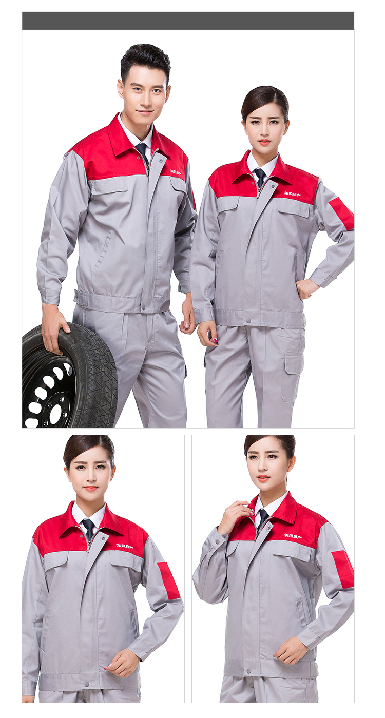 Dongfeng Nissan 4S shop Nissan overalls phù hợp với nam sửa chữa ô tô dài tay xưởng xưởng bảo hiểm lao động mùa thu và mùa đông kỹ thuật áo khoác bông do ngu