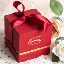 Sugar box 2021 new candy box wedding creative wedding shake sound ins Wind box Net red portable style