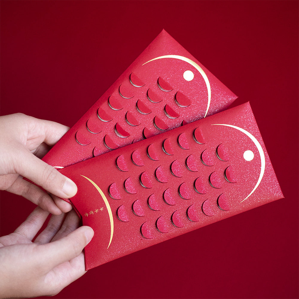 New Year 2022 personality tiger year has more than three-dimensional red envelope profit is a cartoon new year cute new year red envelope bag