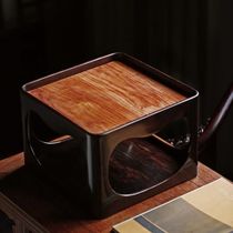 Fuliantian mahogany furniture purple sandalwood inlaid with Burmese rosewood cloud fragrance table and table