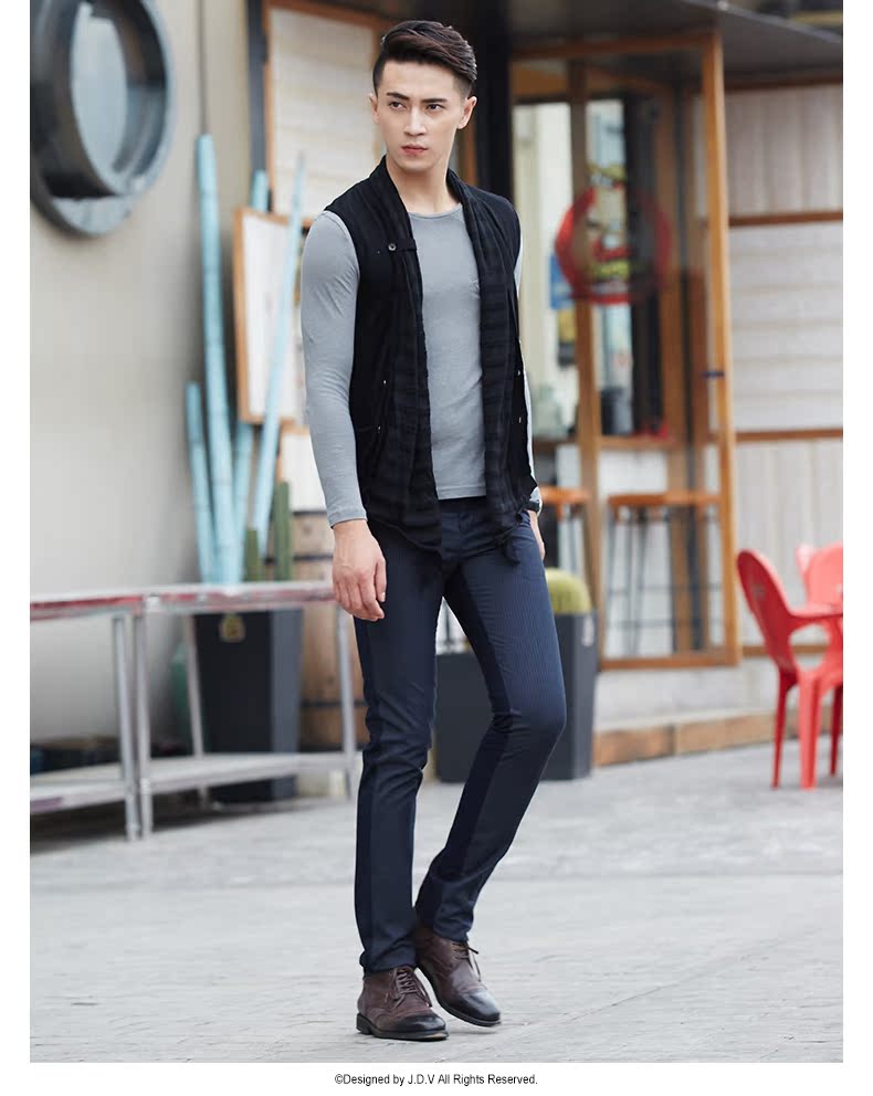 Débardeur homme Woolen gilet J.D.V pour automne - Ref 1584550 Image 18