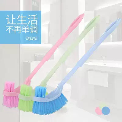 Soft hair toilet brush Long handle toilet brush Powder room no dead angle cleaning brush Toilet toilet brush