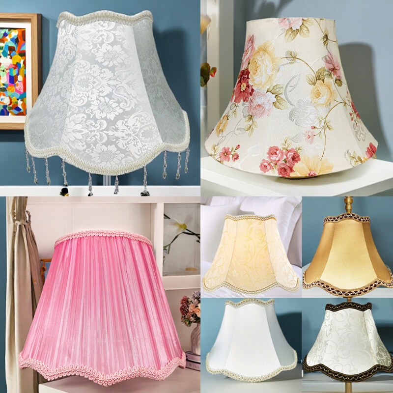 Silk White Fabric Table Lamp DIY Lampshade Accessories, Beige Floor Lamp, Champagne Bedside Wall Lamp Shell Cover Silk White Fabric Table Lamp DIY Lampshade Accessories, Beige Floor Lamp, Champagne Bedside Wall Lamp Shell Cover