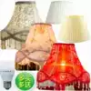 European court hanging beads fabric lampshade Custom-made lamp accessories Bed lamp table lamp Floor lamp Hotel shell cover