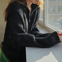 [Черный] [Swittiting/осень и зима/популярная красивая Beautiful/Meirald Wear/Super Beautiful/High -Dearge/Show Figure/Milk System/Small Bange Wind/Возраст/Пошаговая юбка]]