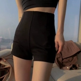 Черные шорты, сексуальные штаны, сексуальный дизайнерский костюм, ростомер, тренд сезона, подходит для подростков, в обтяжку, высокая талия