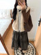 Double-Sided Lamb Wool Vest for Women 2026 New Early Spring Korean Style Soft and Loose Warm Jacket Top