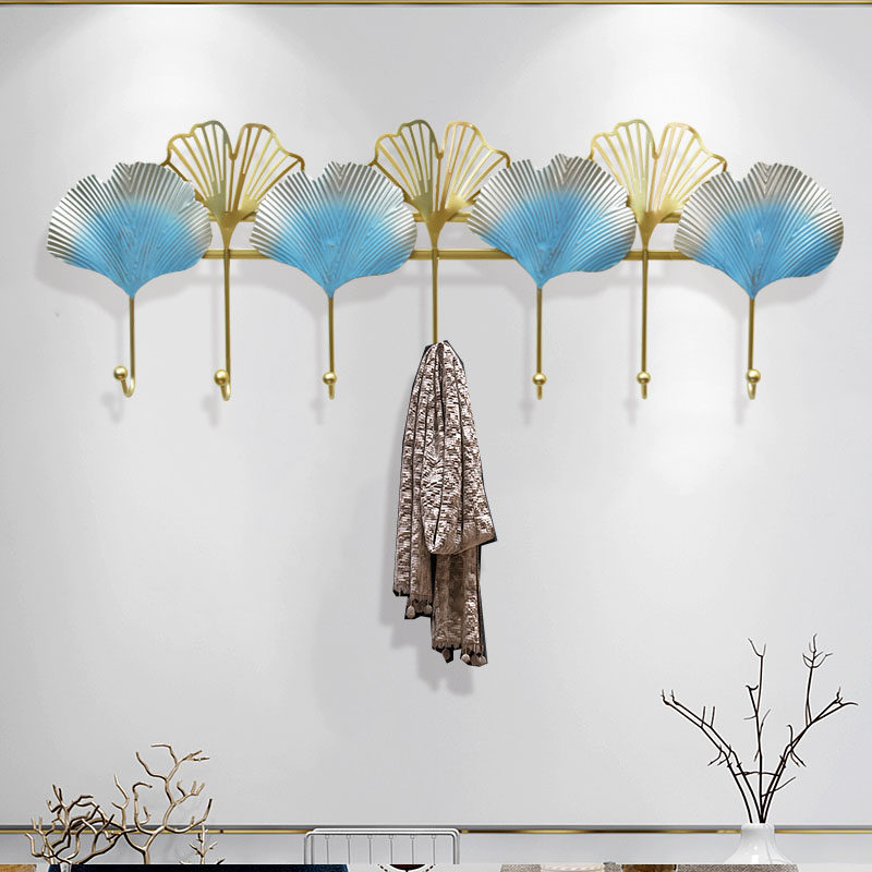 Nordic Genguan Doorway Fashion Hanging Clothes Hook Metal Key Iron Art Hook Decoration Creative Personality Hanging Hood Hook 