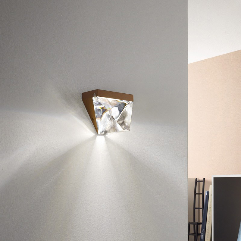 Nordic creative personality minimalist modern living room dining room Stairs Bedroom Bedside Decoration Light Extravagant Art Crystal Wall Lamp