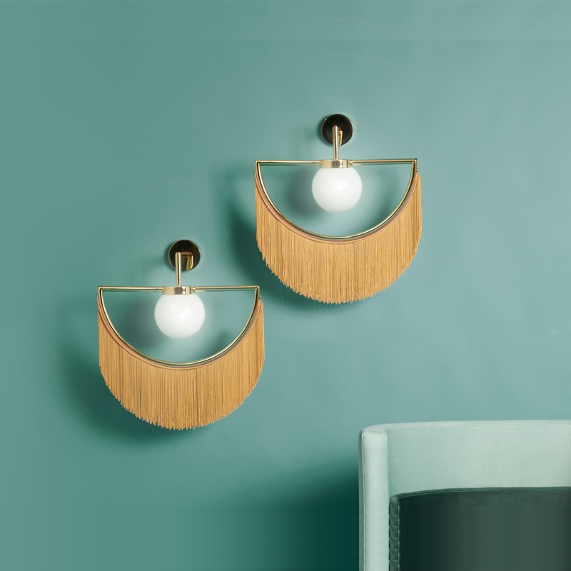 Postmodern creative flow Su Living room Book room Personality Art Wall Lamp Bedside Bedroom Designer Prototype house wall lamp