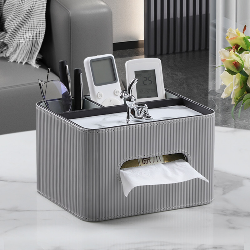 Коробка для салфеток Kunfu tissue box гостиная высококачественная легкая роскошная коробка для накачки ветром новый настольный многофункциональный журнальный столик с дистанционным управлением коробка для хранения