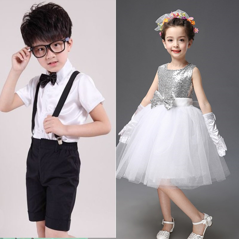 Ngày của trẻ em Hiệu Suất của Trẻ Em Trang Phục Khiêu Vũ Trẻ Em Tutu Váy Công Chúa Váy Công Chúa Tiểu Học và Trung Học Điệp Khúc Trang Phục Biểu Diễn chân váy trẻ em 11 tuổi