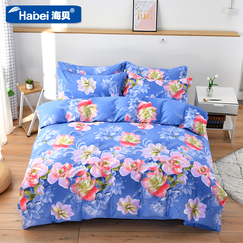 Pure cotton quilt cover single twill single 180x220 double 200X230 student dormitory 100% cotton quilt cover