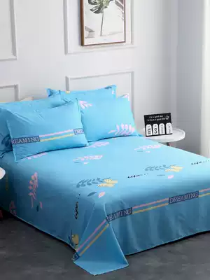 Thickened cotton bed single piece 100%cotton twill 1 5m 1 8m Quilt Double Single 1 2 Student Dormitory