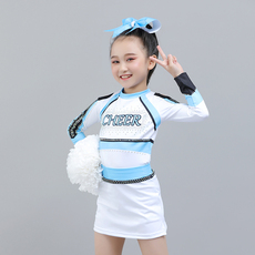 Черлидинг одежда copter啦啦操比赛服啦啦队队服定制男女儿童款比赛演出服装预售