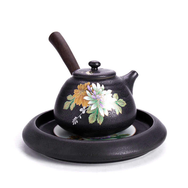 Xin yi yuan kung fu tea set gift tea set of a complete set of Japanese household ceramics up side teapot teacup
