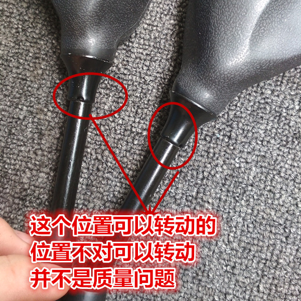 Yamaha Flying Eagle Sanyang WISP RSZ Fuxi Fast Eagle Qiaoge JOG Gương chiếu hậu - Xe máy lại gương gương xe máy vuông