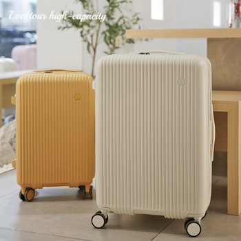 Expandable Suitcase Trolley Case 20inch Carry-On Suitcase 24 Travel Suitcase Explosion-Proof Zipper Durable Large Capacity Unisex