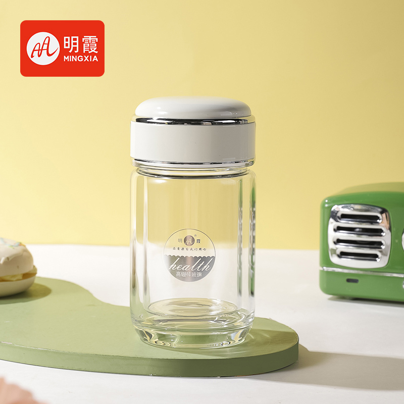 Double-Layer Glass Water Cup for Girls, Small Capacity, Mini, High Aesthetic Value, Fruit Tea, 2025 New Model, Thickened, Personal Use Cup Double-Layer Glass Water Cup for Girls, Small Capacity, Mini, High Aesthetic Value, Fruit Tea, 2025 New Model, Thickened, Personal Use Cup