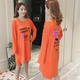 Bộ đồ ngủ cotton mùa xuân và mùa thu nữ mùa hè Phiên bản Hàn Quốc của sinh viên lỏng lẻo ngọt ngào và đáng yêu có thể mặc bên ngoài phụ nữ mang thai phục vụ mùa đông