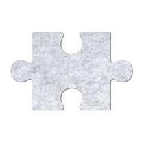 Photo wall punch-free ins style self-adhesive room decoration photo wall internet celebrity small puzzle felt background board