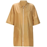 Длинная накидка для стрижки волос для работы, фартук, мини-юбка, нагрудник, лонгслив, короткий рукав, подходит для подростков