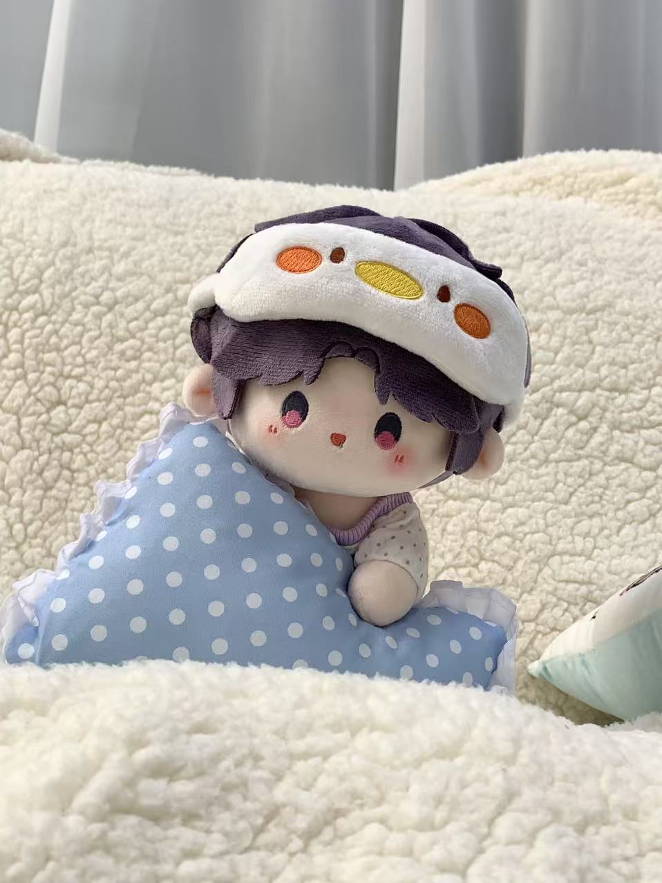Love and Deepspace Fan-Made 7.87 in Skeleton Plush Dolls