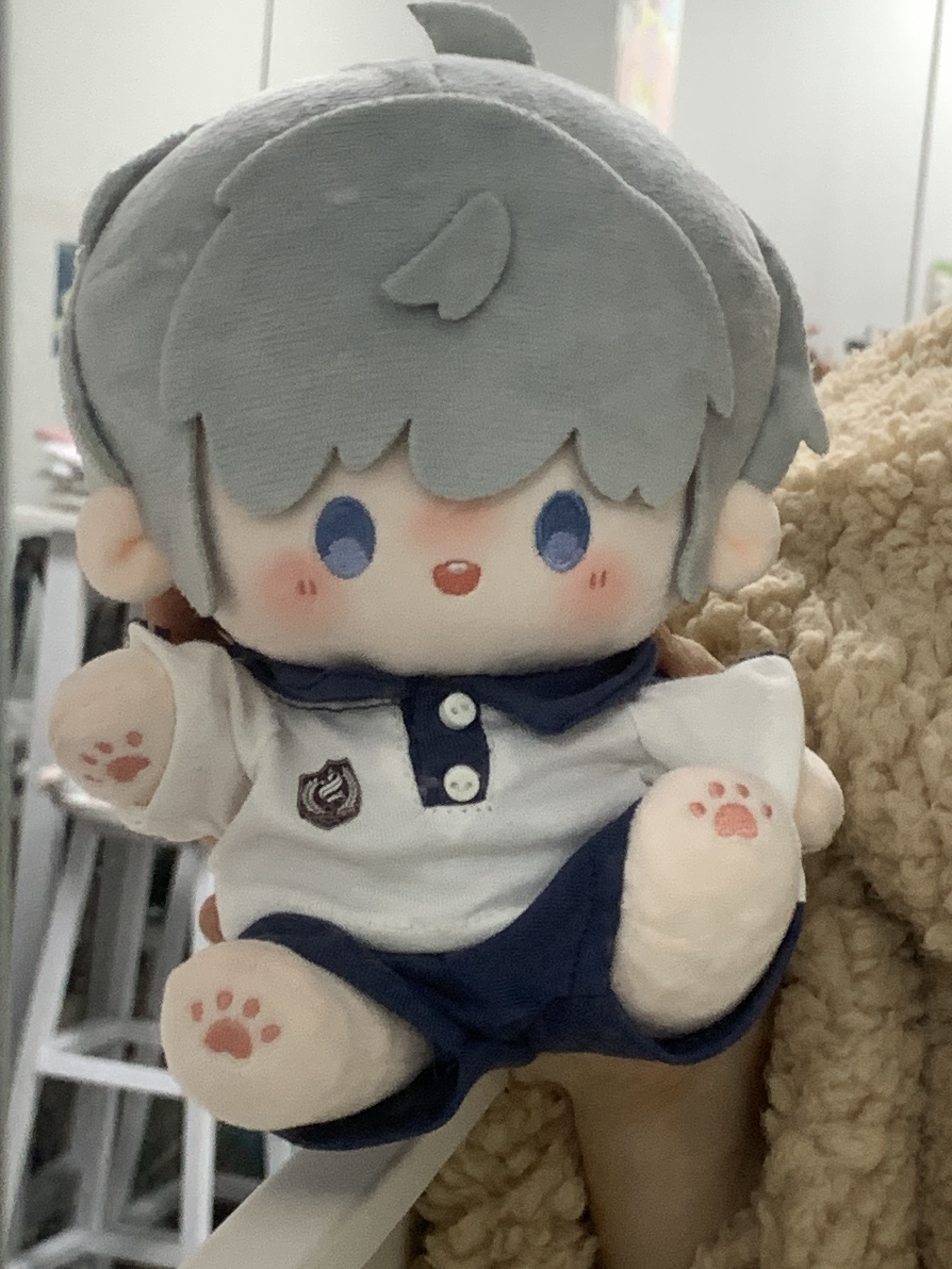 Love and Deepspace Fan-Made 7.87 in Skeleton Plush Dolls