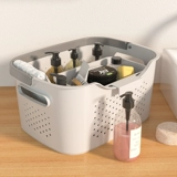 Корзина для ручной работы в ванной комнате, синяя душевая коробка туалетных принадлежностей, мужская и женская ящик для студенческого общежития для студентов.