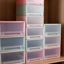 Storage Box Drawer Thick Transparent Plastic Storage Box Clothes Organizer Clothes Duvet Under Bed Storage Cabinet