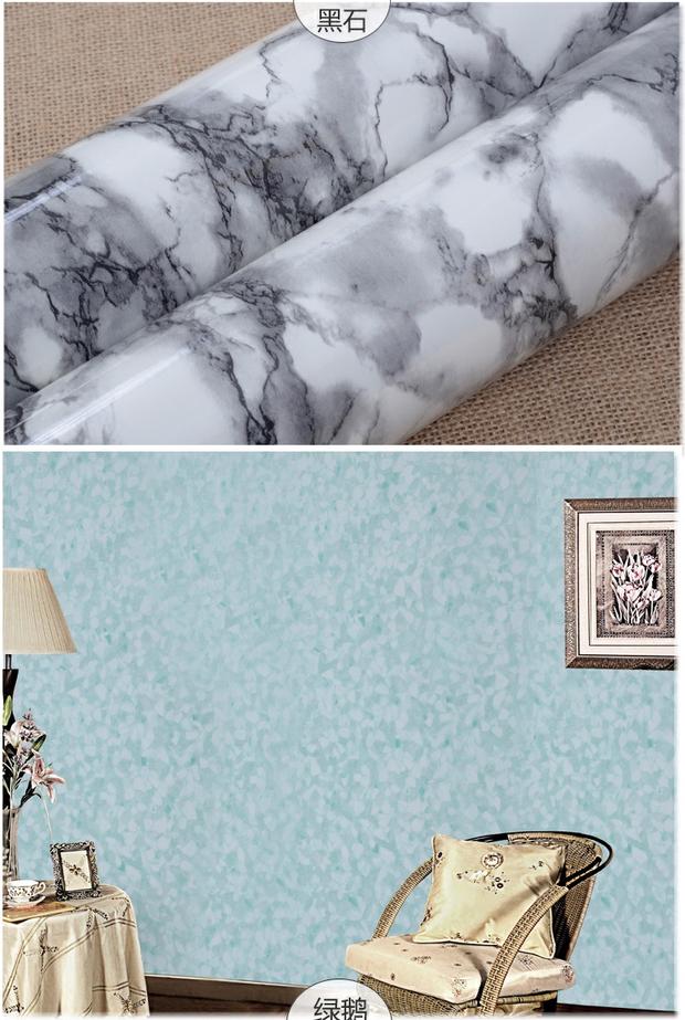 tivi 70 inch Bắc Âu dán đá cẩm thạch in tủ lạnh dán tự dính hình nền TV hình nền tủ quần áo tủ nội thất đổi mới - TV tivi sony 43x8000g