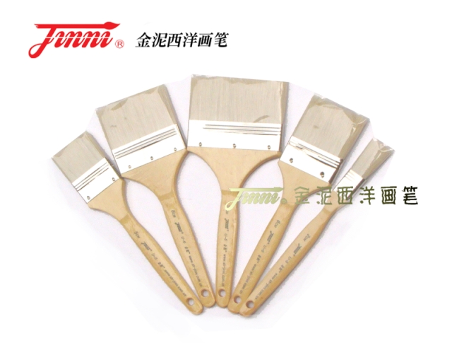 Gold Clay U-6] Pig Mane Oil Painting Brush Bottom Textured Pen Propylene Brush Brush 703 Special