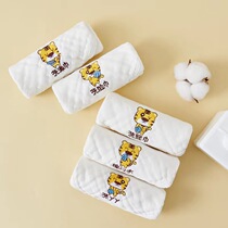 Newborn baby baby face washing towel pure cotton supersoft square gauze handkerchief water small square towel for household use