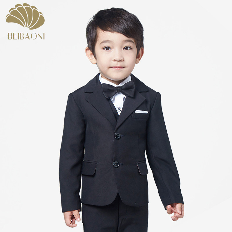 Children's suit suit three-piece suit for boys Casual suit Flower girl dress Little boy infant coat Korean casual
