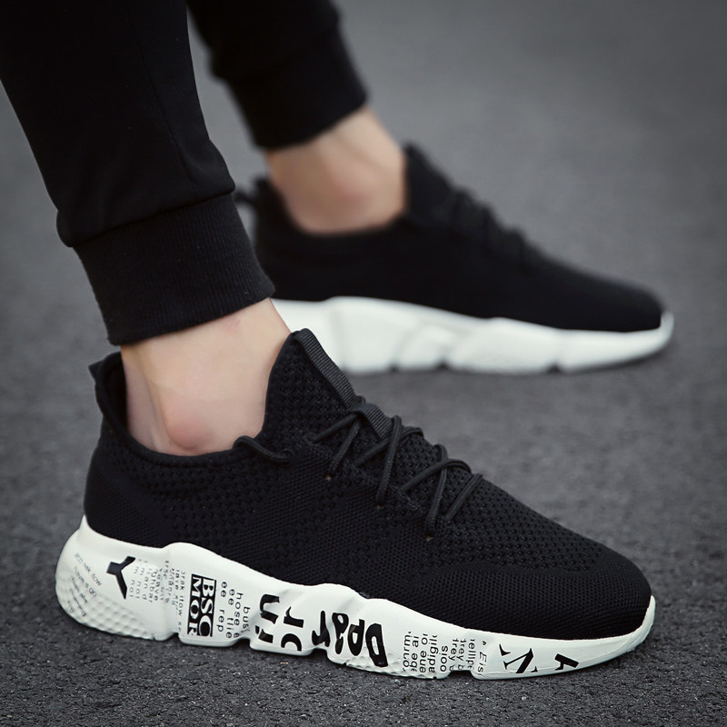 Summer new Korean version of the trendy men's shoes all-match running sports casual breathable men's canvas shoes trendy shoes shoes