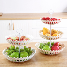 欧式简约三层水果创意托盘