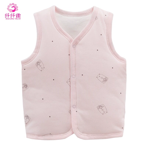 Детский хлопковый удерживающий тепло осенний демисезонный жилет для раннего возраста подходит для мужчин и женщин
