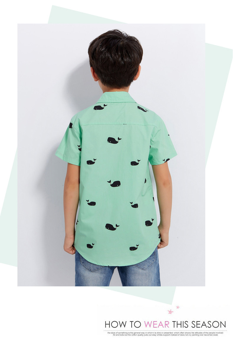 Chemise garcon à manche courte - Ref 2077518 Image 18