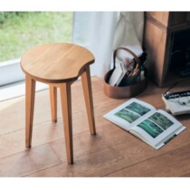 Exit Japan Pure Solid Wood Bench Birch Wood High Bench Bench Bench Home Nordic Original Wood Color Black Walnuts Color Comb Makeup Bench Flower Shelf