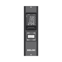 Delixi Laser Rangefinder Holding High Precision Aluminum Alloy Small Infrared Laser Ruler Multifunction Measuring Instrument