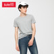 Baleno short-sleeved Internet celebrity unisex T-shirt men's Xinjiang cotton bottoming shirt pure cotton men's couple wear