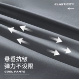 Летние шорты для отдыха, эластичные штаны с молнией, свободный прямой крой