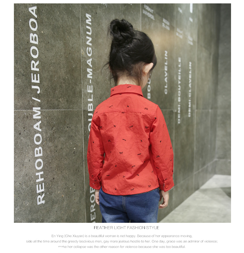 Chemise enfant à manche longue - Ref 2082890 Image 19