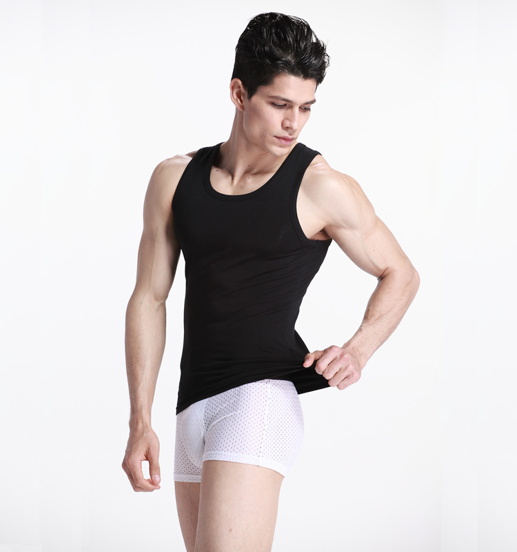 Áo vest nam cotton thể thao kiểu dáng mỏng thể thao cản trở áo thể thao mùa hè bó sát người trẻ áo ba lỗ tập gym