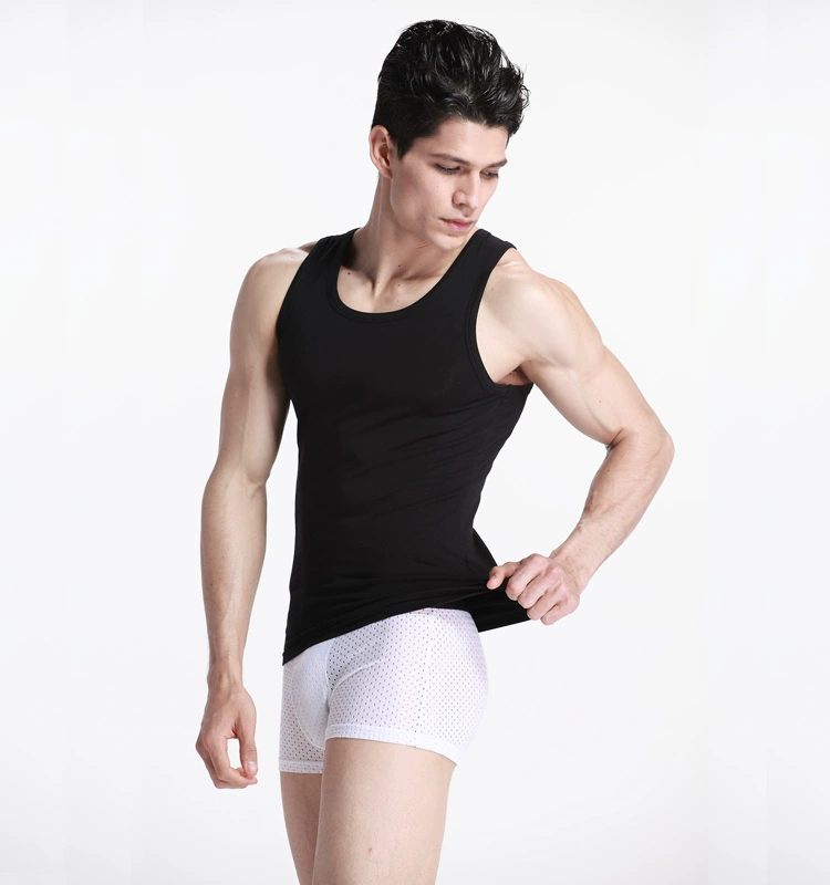 Áo vest nam cotton thể thao kiểu dáng mỏng thể thao cản trở áo thể thao mùa hè bó sát người trẻ áo khoác ba lỗ nam