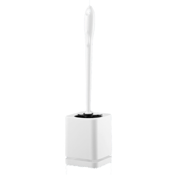 Toilet brush includes base and brush, no need to drill holes when draining