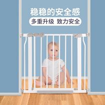 Anti-Child door fence baby door blocking safety door door fence non-perforated window railing anti-child
