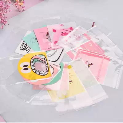 100 snowflake crisp bag cranberry biscuit candy nougat handmade cookies self-sealing bag