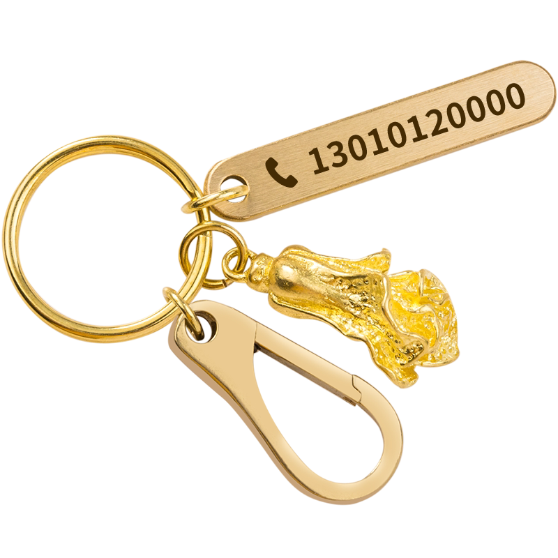 brass creative keychain pendant Latest Authentic Product