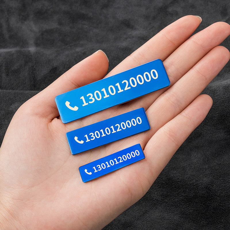 Mini low-profile version Metal temporary stop sign Electric scooter moving car car moving car phone number